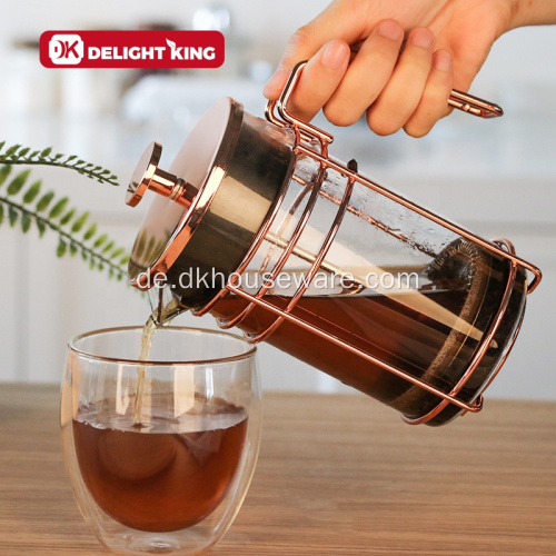 Umweltfreundliches French Press Topfglas